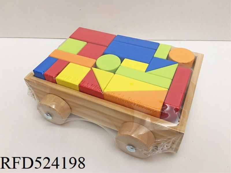 WOODEN BLOCK CAR