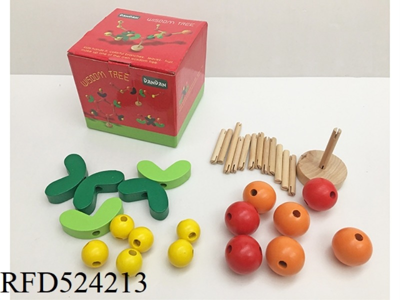 WOOD INTERLOCKING FRUIT TREE BLOCKS