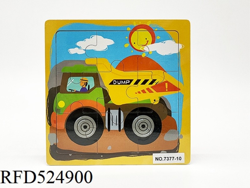 WOODEN TRUCK PUZZLE