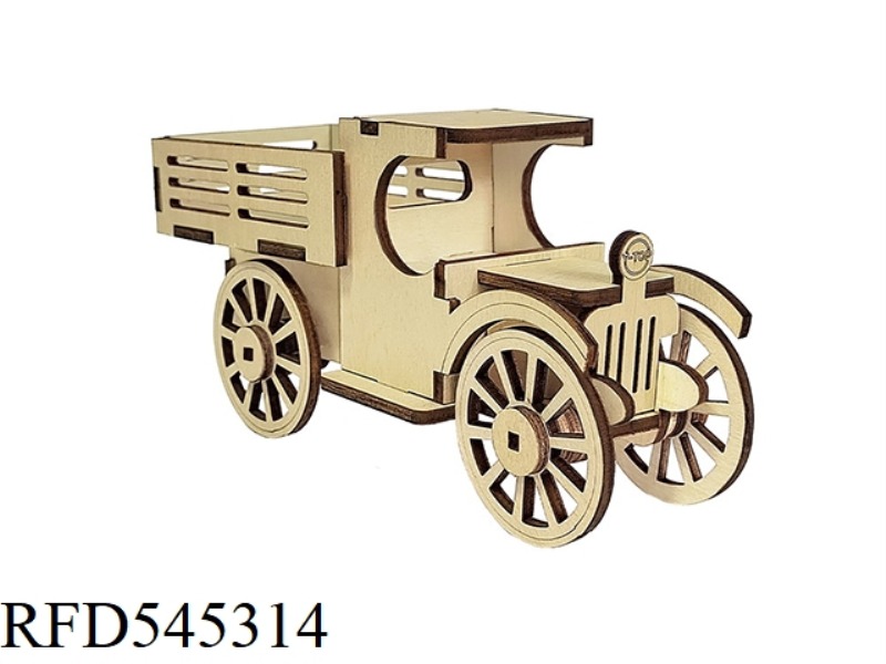 WOODEN CONSTRUCTION TRUCK