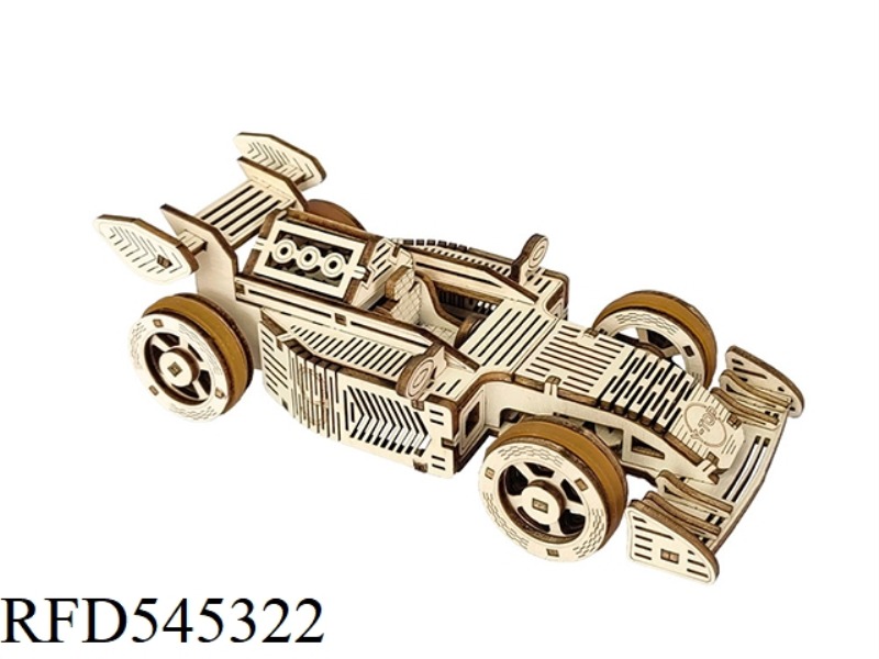 WOODEN RACING CAR