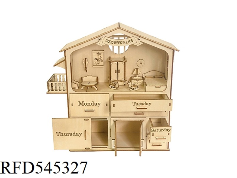 WOODEN 7 DAY SURPRISE CABIN