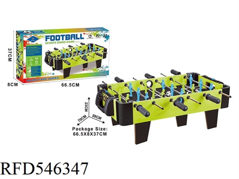 WOODEN FOOTBALL TABLE (SHORT FEET)