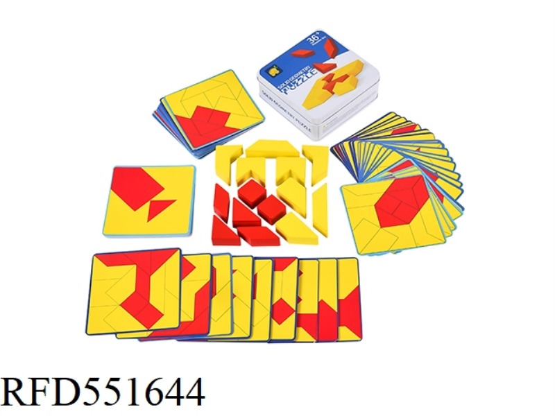 WOODEN SOLID GEOMETRY PUZZLE
