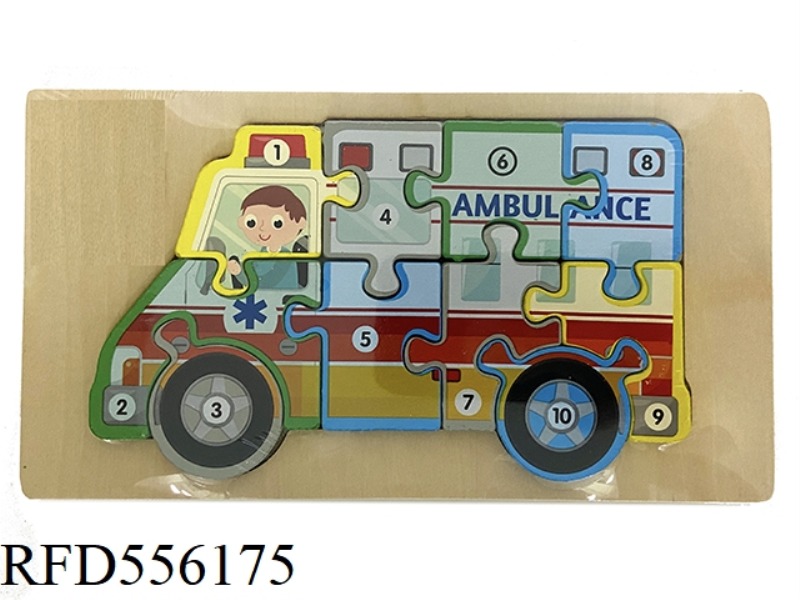WOODEN AMBULANCE BOARD