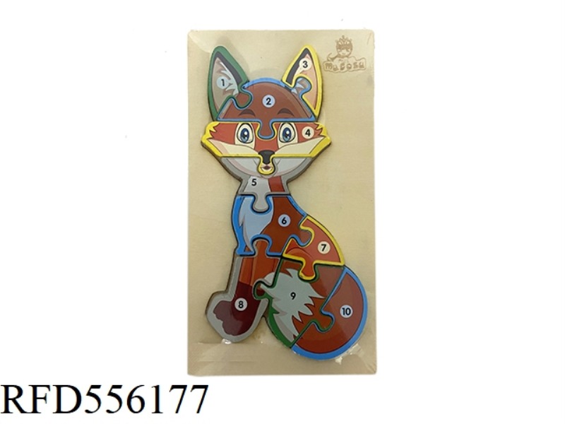 WOODEN FOX BOARD