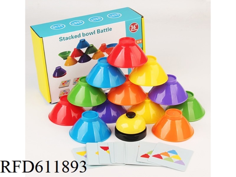 PLASTIC VERSUS STACKED BOWLS