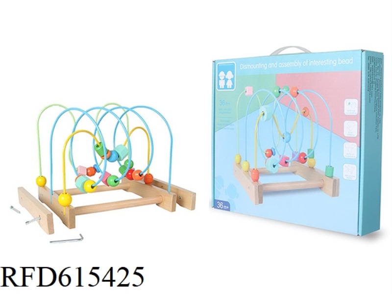 WOODEN DISASSEMBLY WINDING FRAME