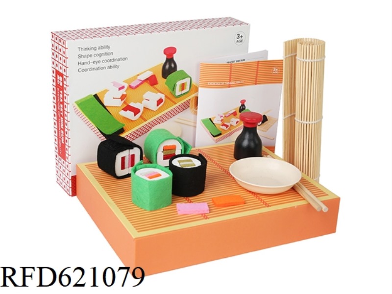 WOODEN PLAYHOUSE SUSHI SET