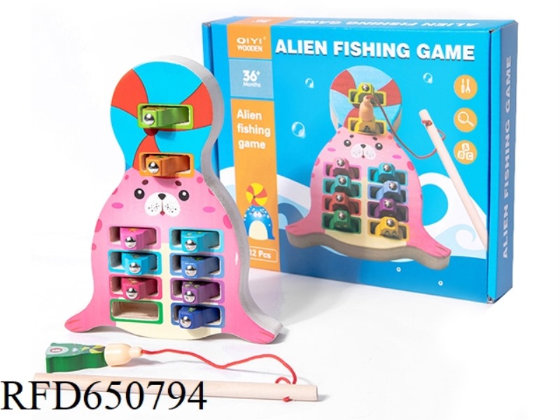 WOODEN SEA LION FISHING GAME