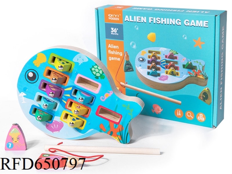WOODEN FISH FISHING GAME