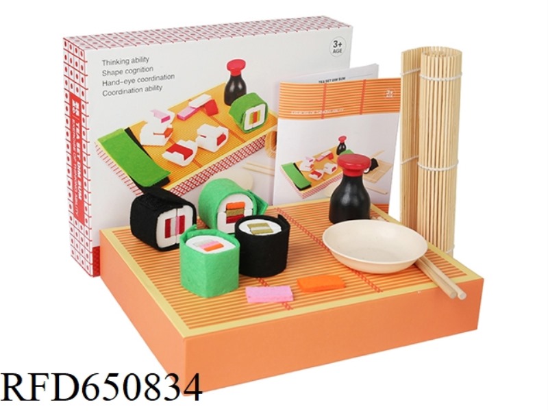 WOODEN PLAYHOUSE SUSHI SET