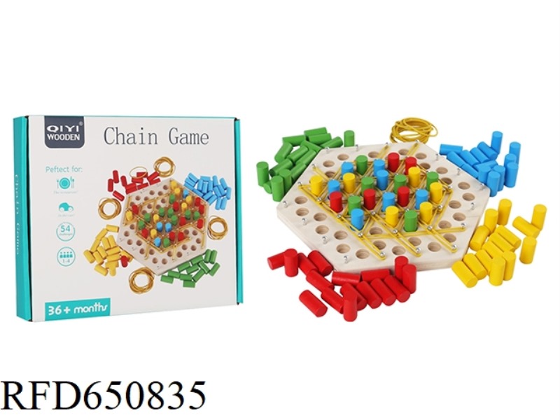 WOODEN MULTIPLAYER AGAINST CHAIN CHESS