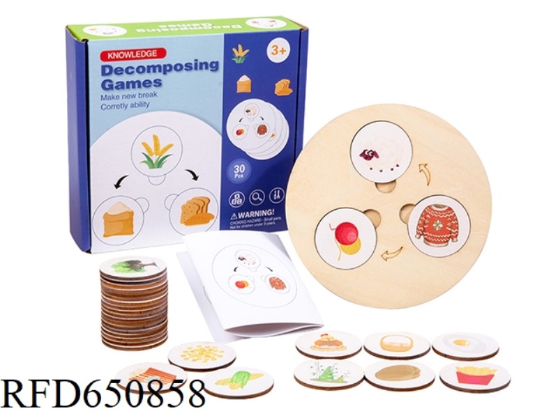 WOODEN SHARK'S DINNER