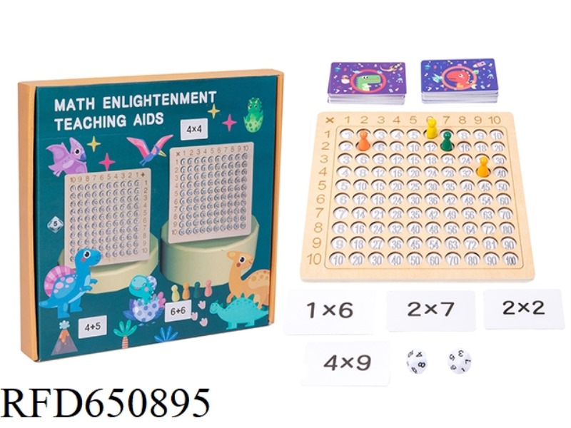 WOODEN MULTIPLICATION AND ADDITION EXERCISES