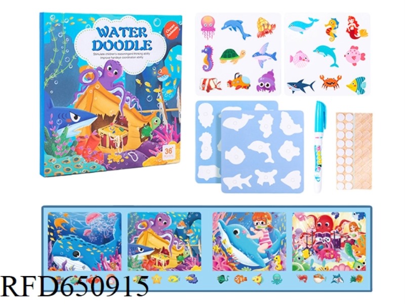 UNDERWATER WORLD MAGIC STICKER BOOK