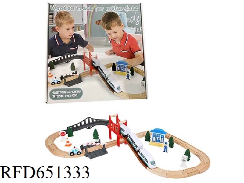 WOODEN RAIL CAR