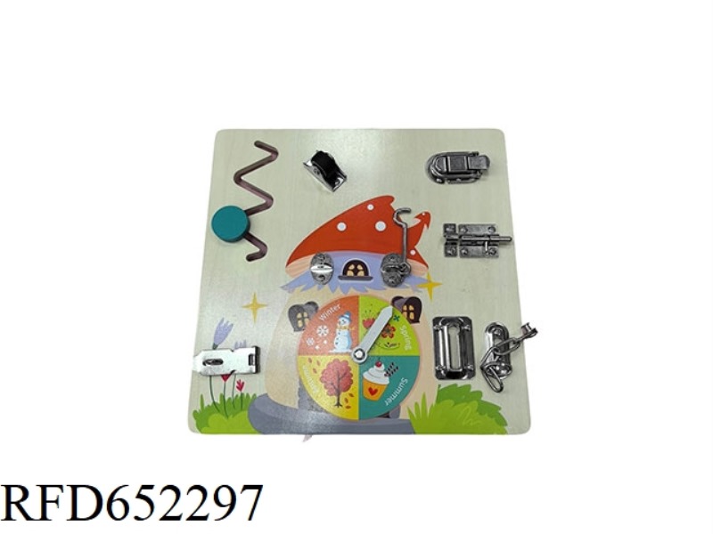 BUSY BOARD - PUZZLE UNLOCK