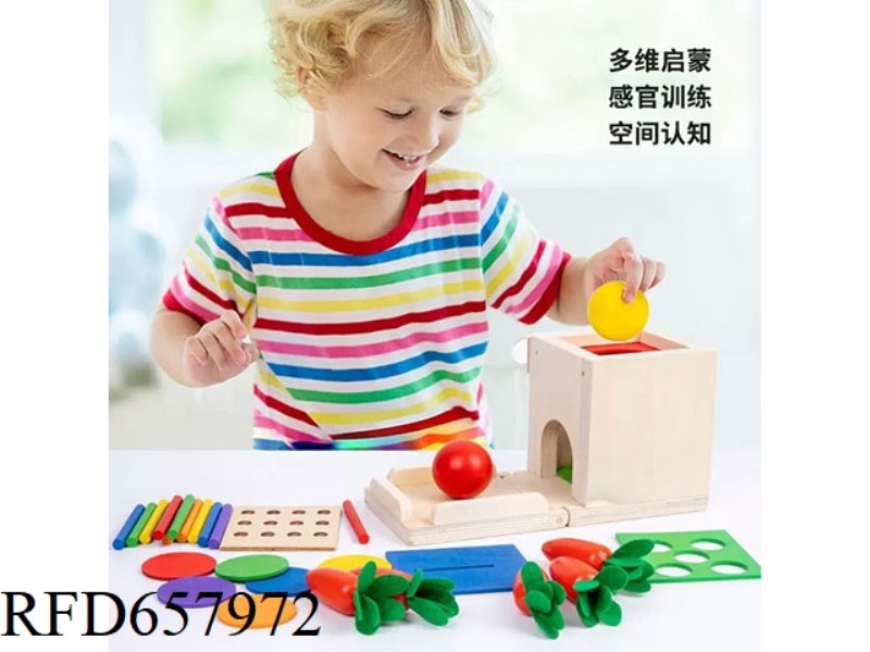 MULTIFUNCTIONAL 4-IN-1 WOODEN BOX