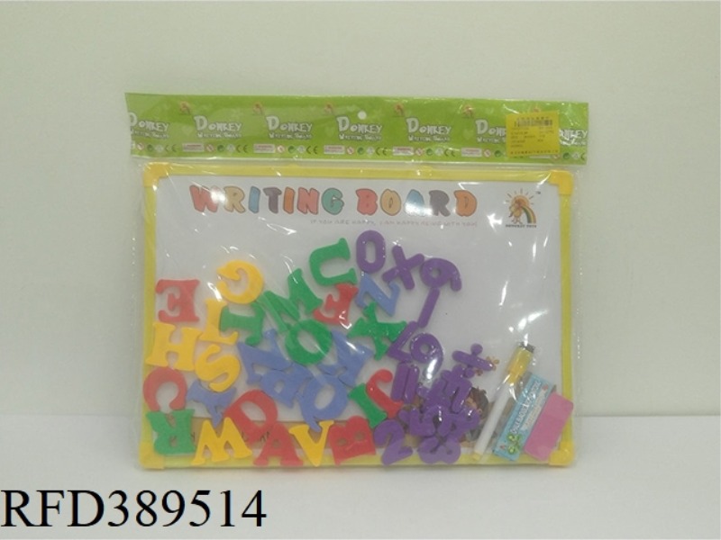 WRITING BOARD WITH 41 ENGLISH LETTERS