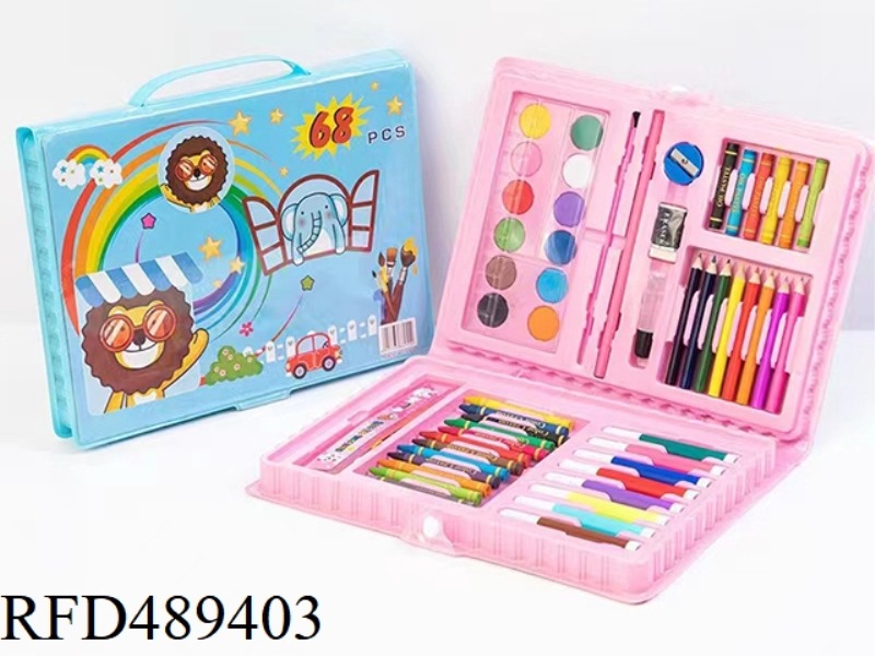 68 PIECE PAINTING SET