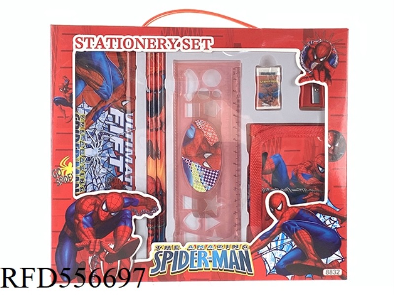 STATIONERY SET SPIDER-MAN