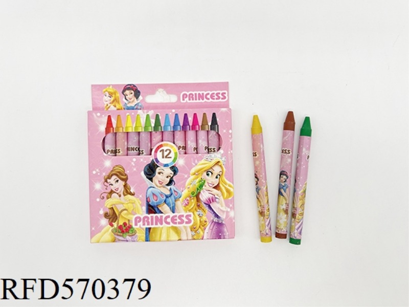 12 COLOR CRAYON PRINCESS