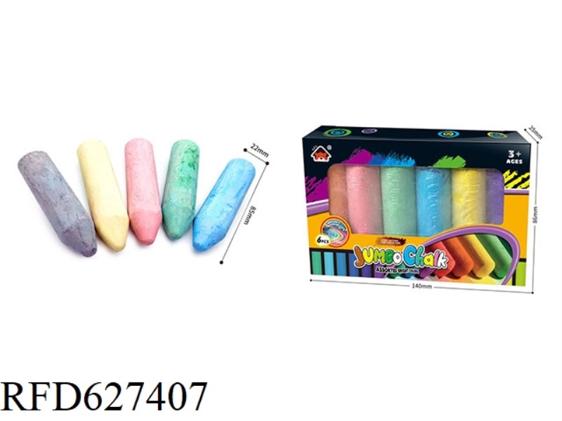 ROUND POINTED CHALK