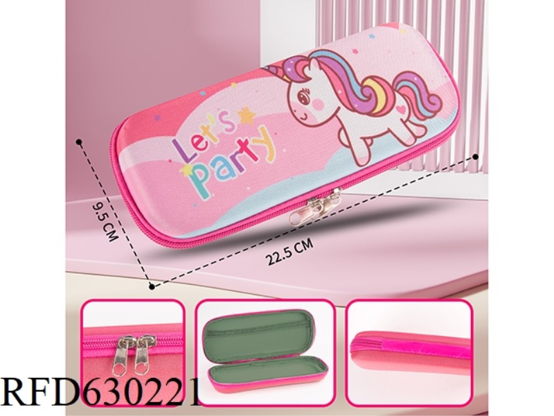 UNICORN PENCIL CASE (PINK)