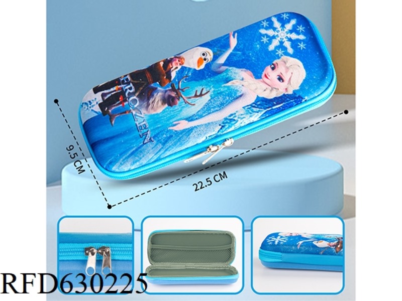 SNOW PRINCESS PENCIL CASE (BLUE)