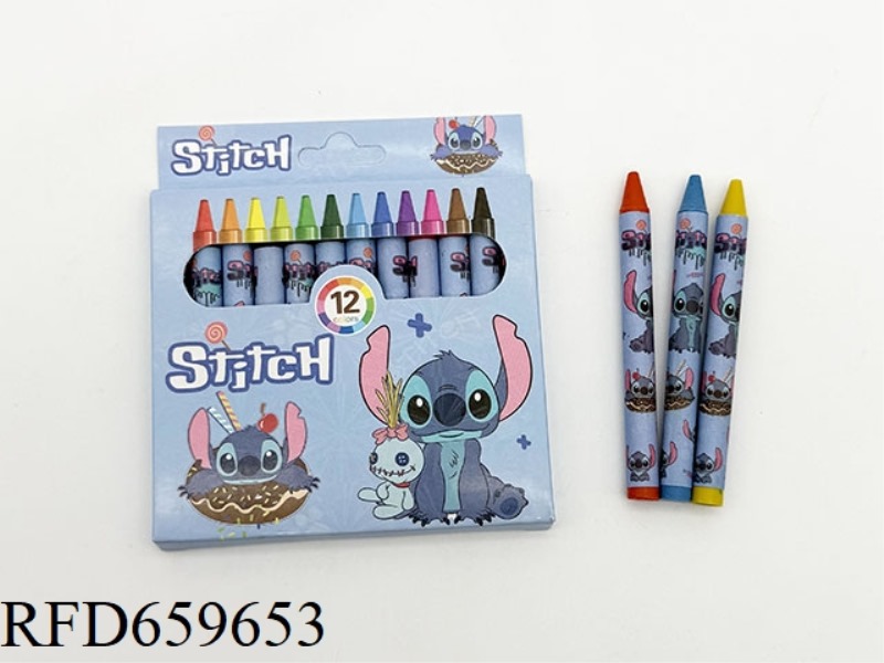 12 COLOR CRAYON STITCH