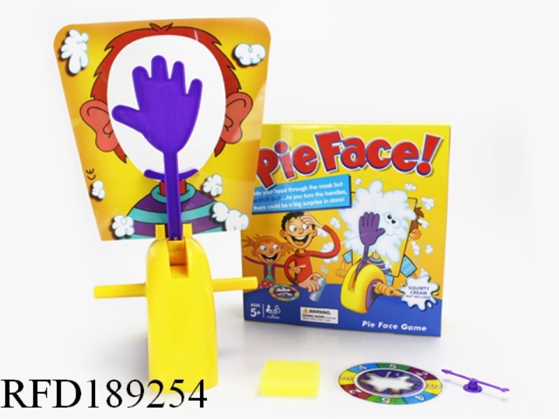PIE FACE CREAM HIT SEND MACHINE