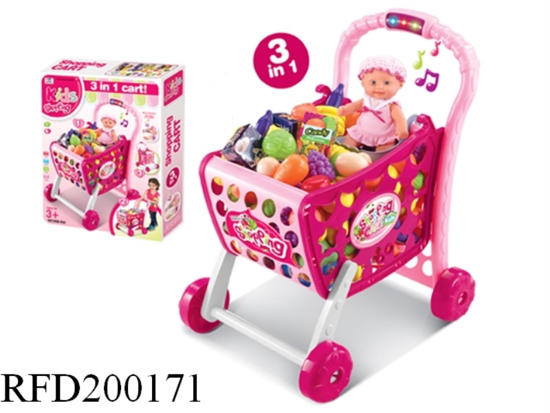 GIRL INTERACTION SHOPPING CAR