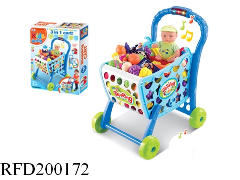 BOY INTERACTION SHOPPING CAR