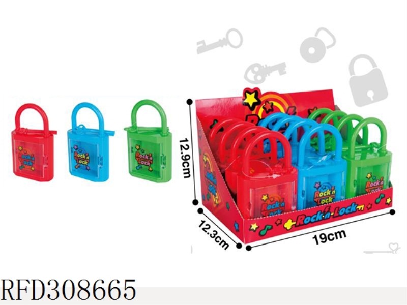 LOCK CANDY TOYS 12 PCS