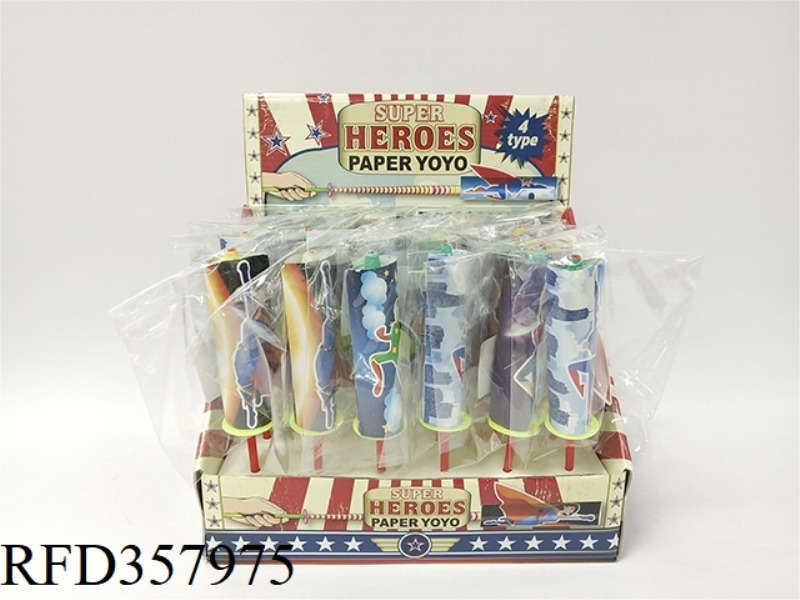SUPERMAN TELESCOPIC ROD/24PCS
