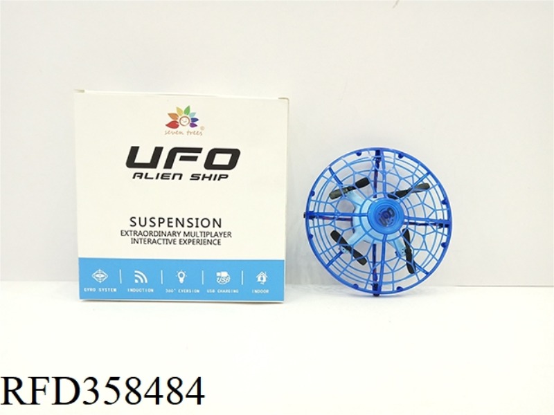 GESTURE SENSING UFO QUADCOPTER