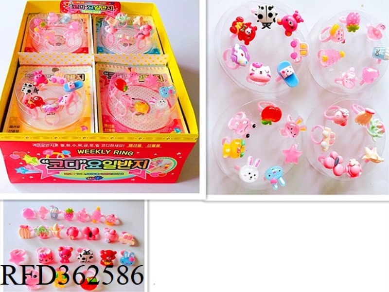 1000 WEEKS RING (YZ)/16PCS