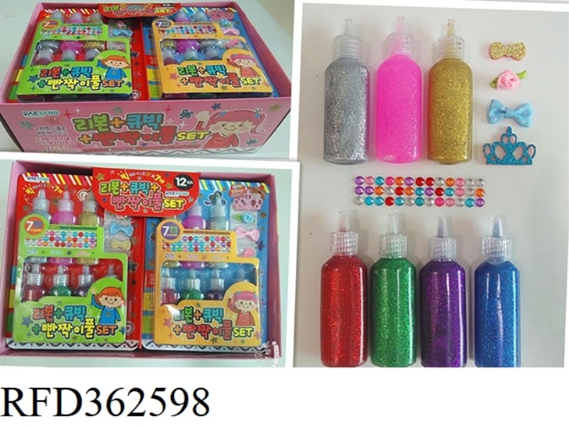 2000 GOLD POWDER GLUE (DY)/12PCS