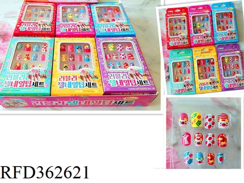 1000 ADHESIVE NAIL STICKER (DOR)/18PCS