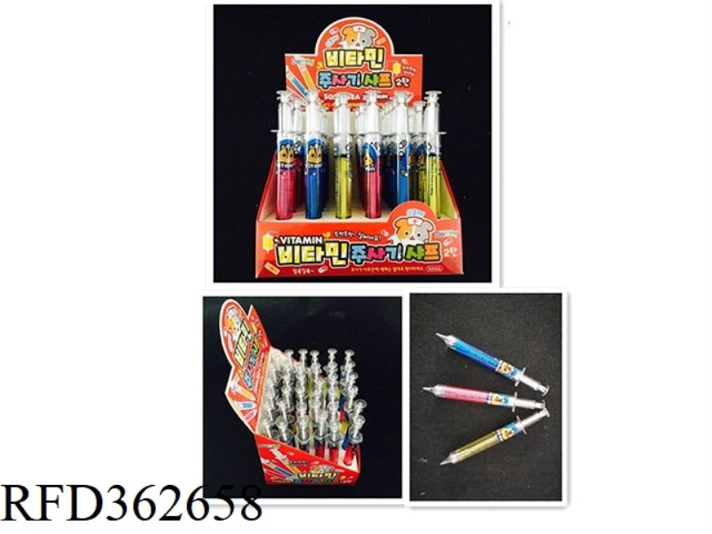 500 NEW STYLE SYRINGE PEN (DOR)/36PCS