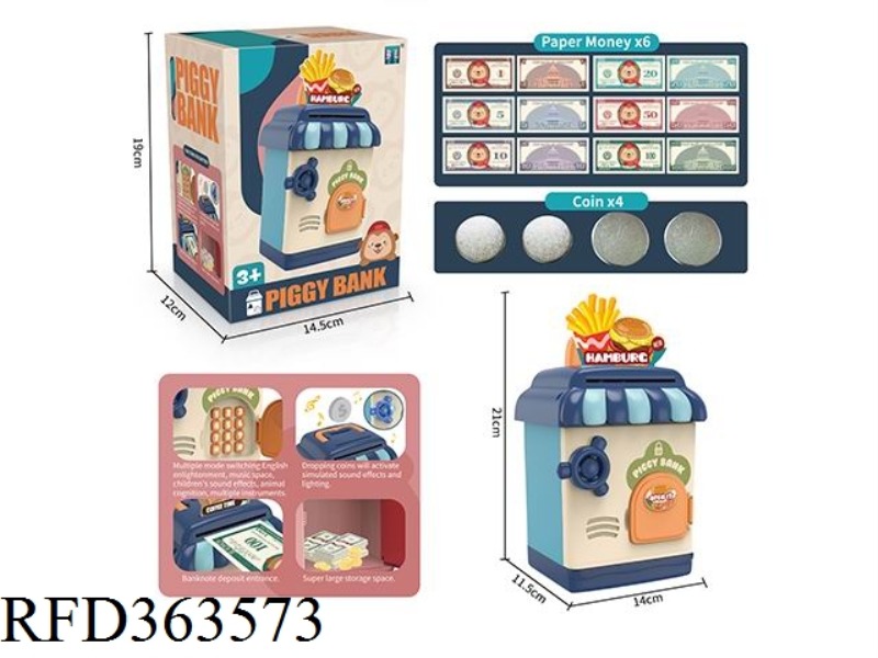 WESTERN RESTAURANT FUN PIGGY BANK