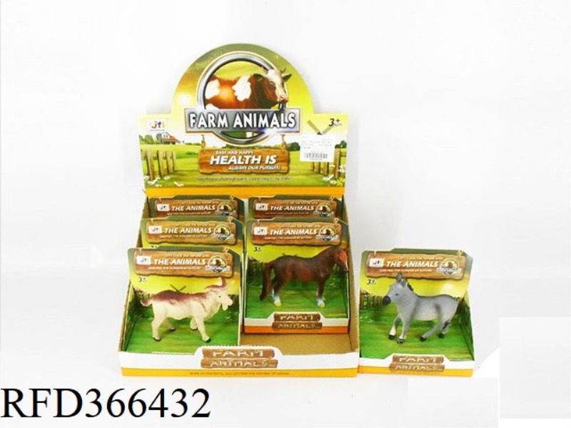 FARM ANIMALS/6PCS