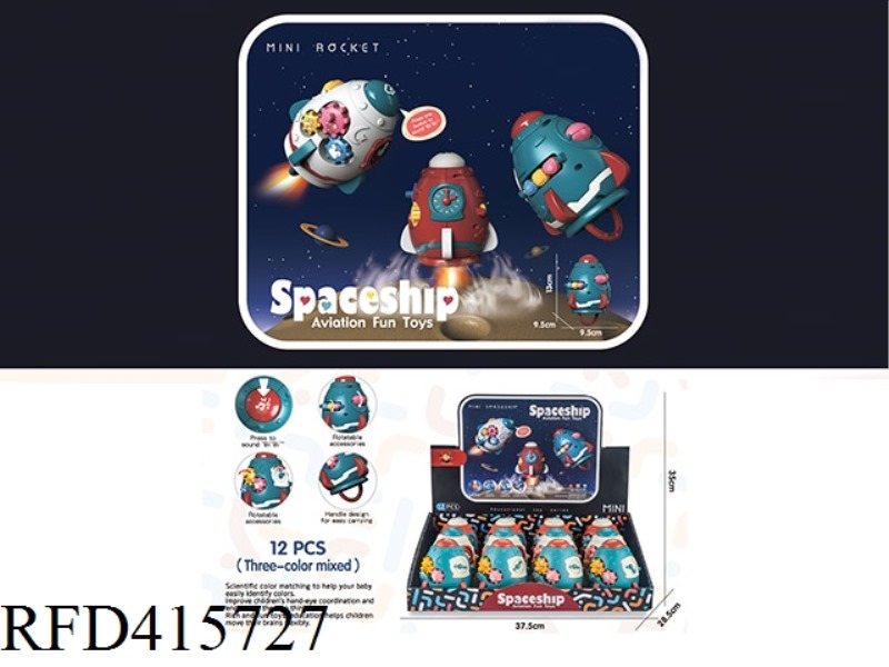 AVIATION FUN SPACESHIP (12PCS)