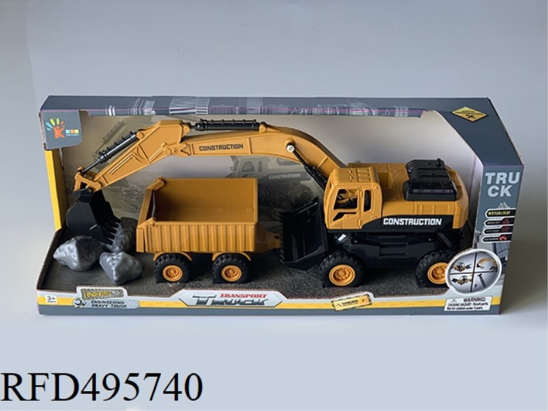 ENGINEERING EXCAVATOR TRANSPORTER