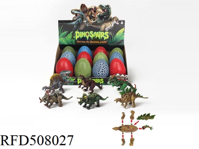 DINOSAUR CRACK EGG (6 MIXED PACKS)