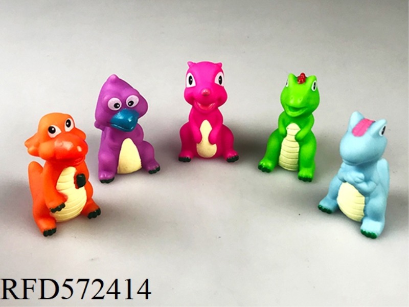 CARTOON DINOSAUR FINGER PUPPET VINYL