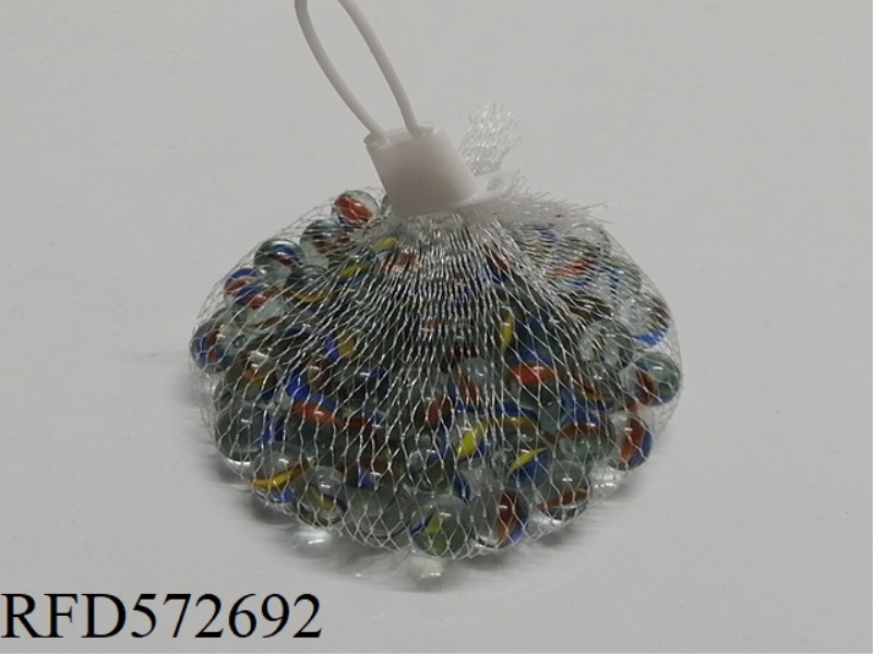 11MM TRIPLE FLOWER GLASS BEADS
