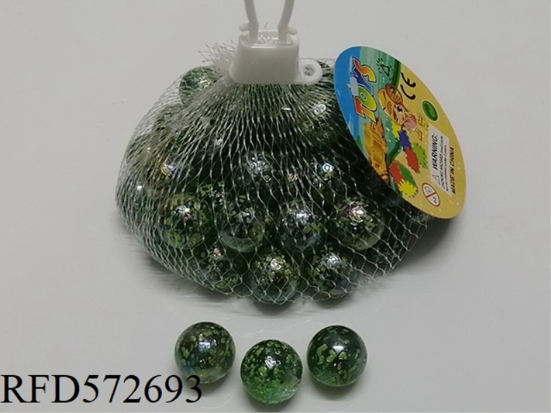 16MM WATERCOLOR SESAME GLASS BEADS