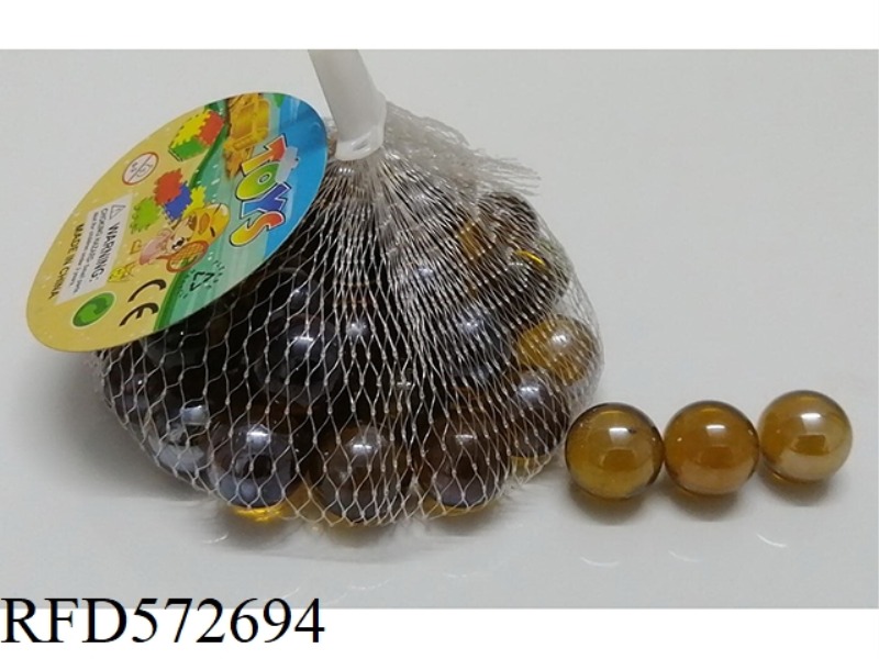 16MM AGATE GLASS BEADS